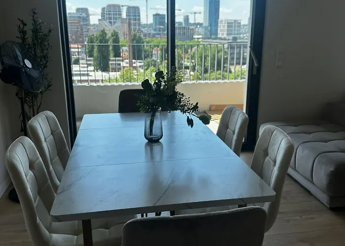 Fancy With Amazing Sky View Apartment